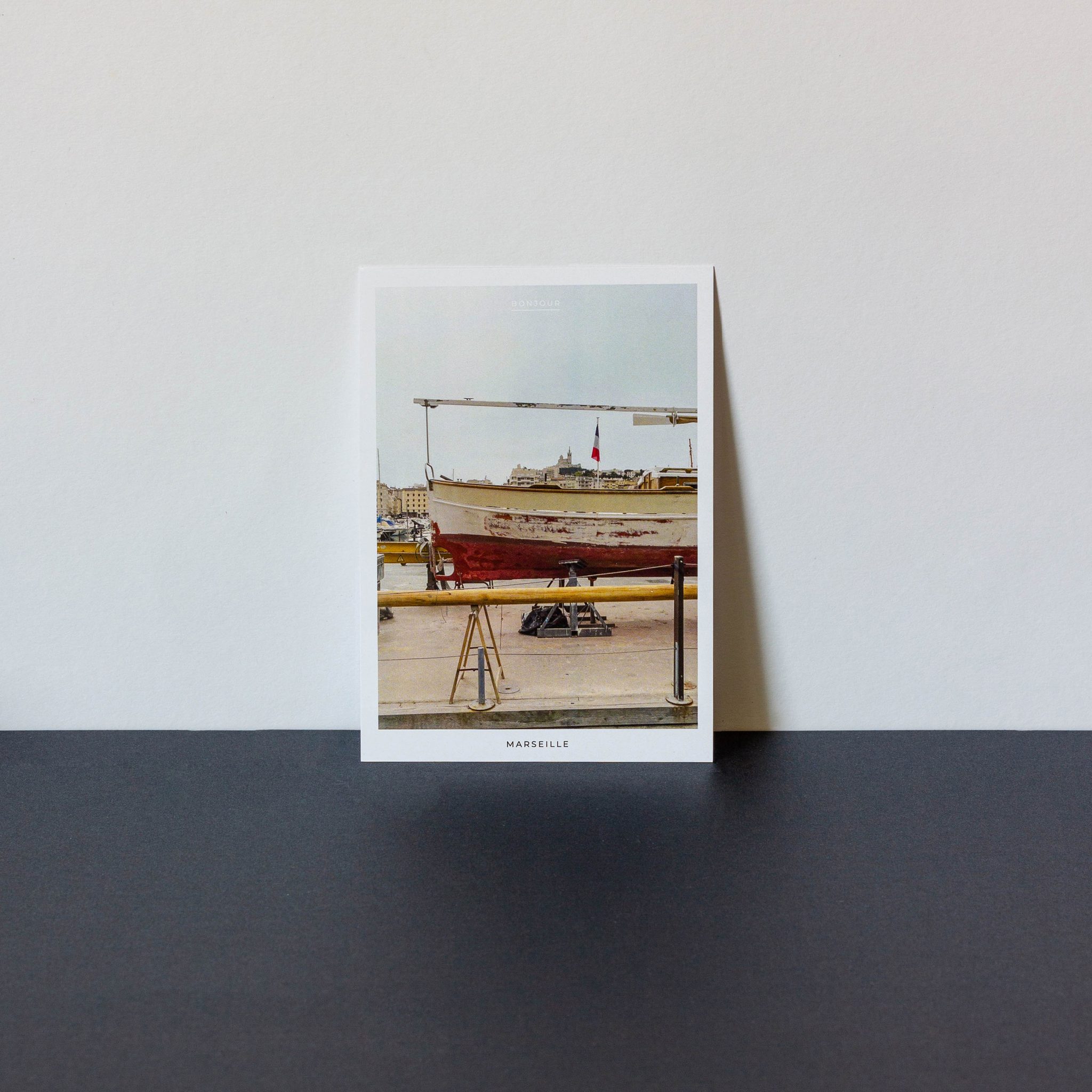 Postkarte BONJOUR MARSEILLE