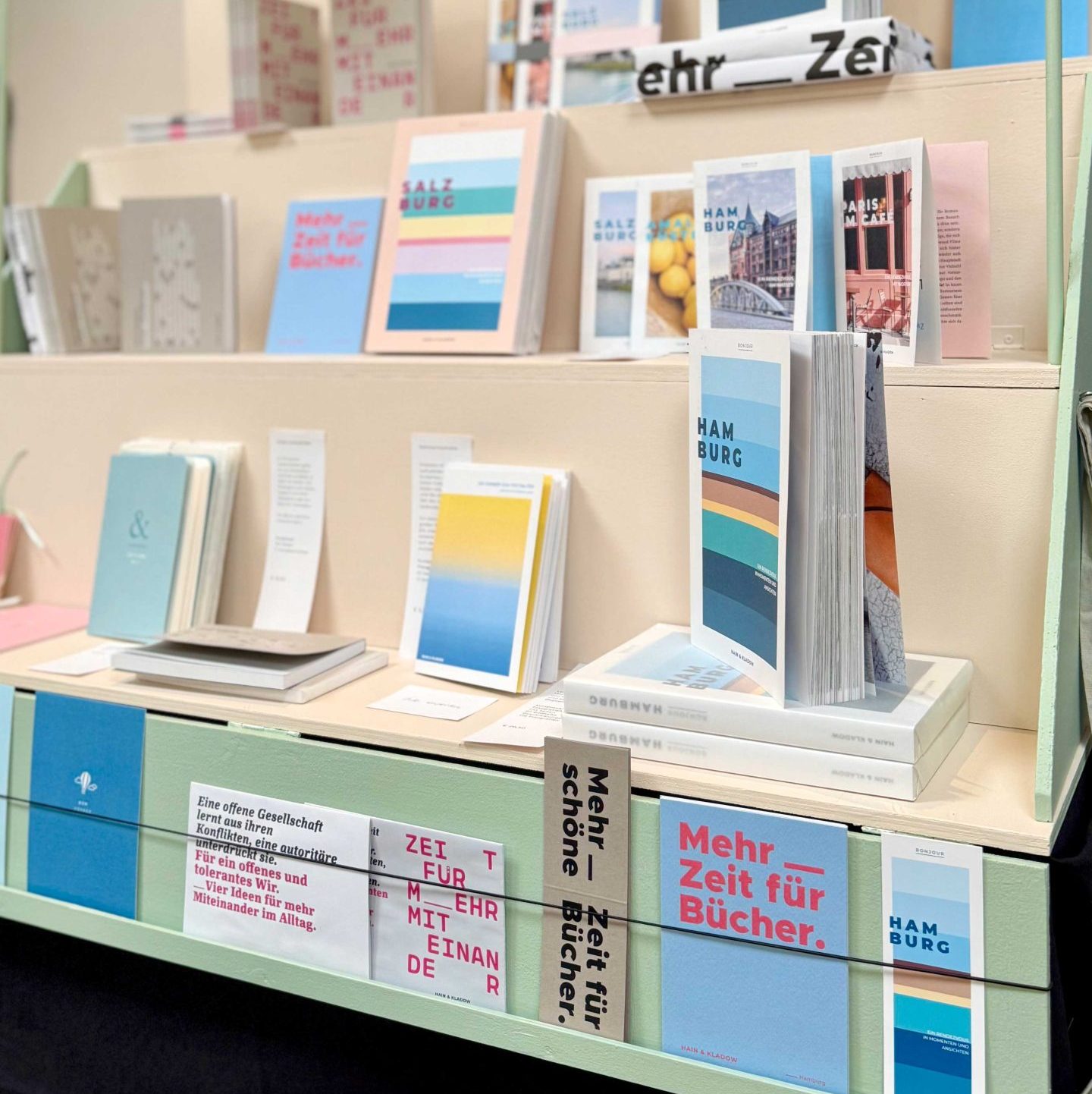 Mehr Zeit für Bücher – Bouquiniste – Paris, Hamburg, Salzburg