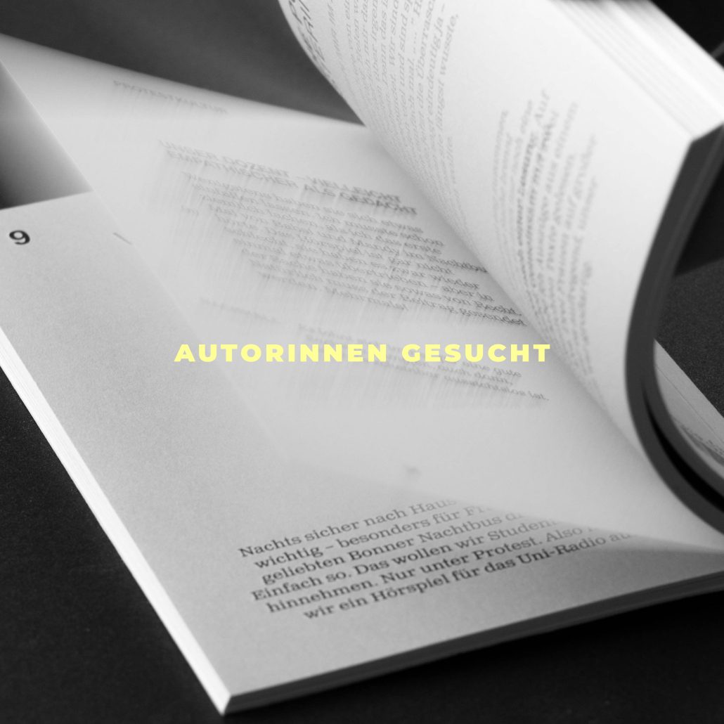 Autorinnen gesucht