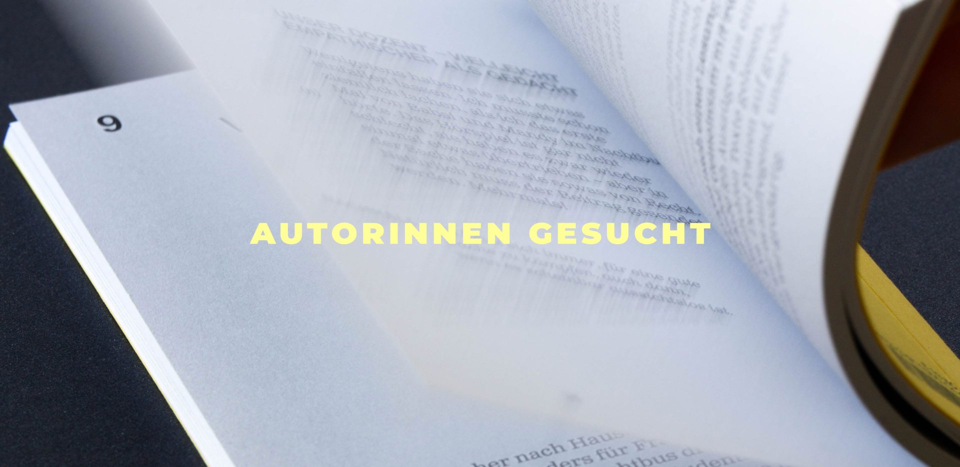 Autorinnen gesucht
